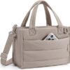 El mini tote acolchado: cuando la practicidad aprendió a verse adorable