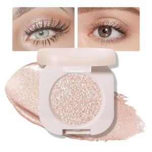 Paleta de Sombras con Brillo FeiCuiYun: Elegancia Radiante para una Mirada Deslumbrante