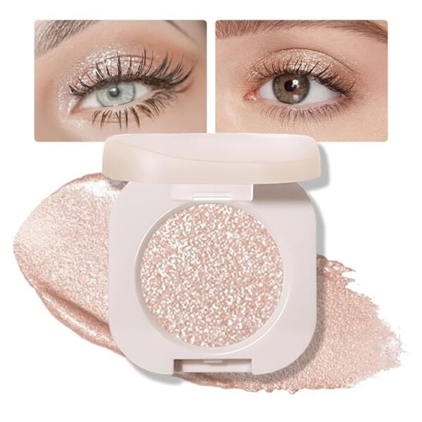 Paleta de Sombras con Brillo FeiCuiYun: Elegancia Radiante para una Mirada Deslumbrante