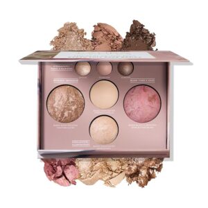 Paleta de maquillaje Laura Geller New York Lo Mejor de lo Mejor con bronceador, rubor, dos iluminadores y tres sombras de ojos.